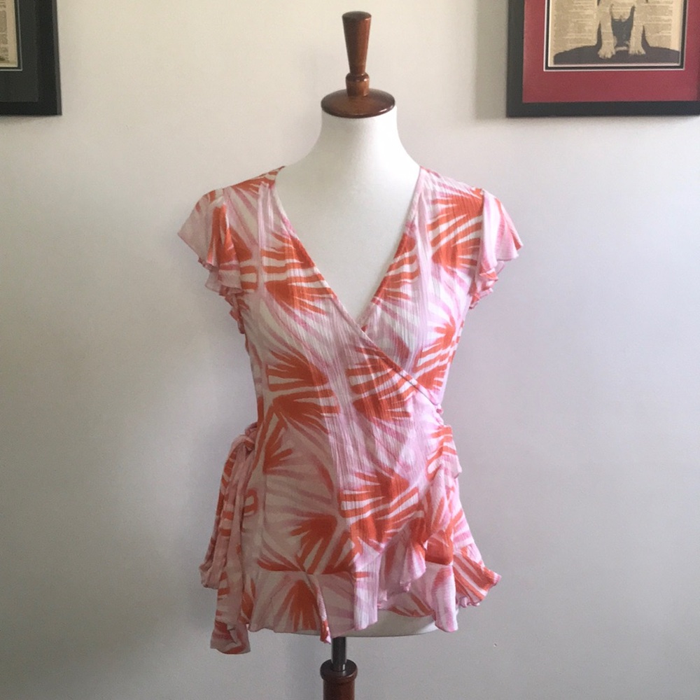 Classic Diane von Furstenberg wrap top